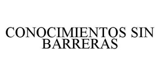 CONOCIMIENTOS SIN BARRERAS