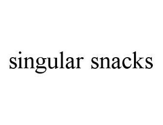 SINGULAR SNACKS