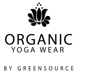 ORGANIC YOGA WEAR BY GREENSOURCE