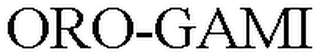 ORO-GAMI