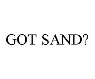 GOT SAND?