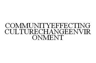 COMMUNITYEFFECTINGCULTURECHANGEENVIRONMENT