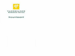 VANDESANDE BIO-BOTANICAL HAIR CARE NOURRISSANT