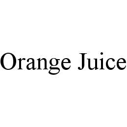 ORANGE JUICE