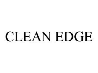 CLEAN EDGE