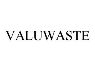 VALUWASTE