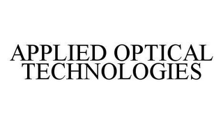 APPLIED OPTICAL TECHNOLOGIES