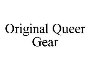 ORIGINAL QUEER GEAR