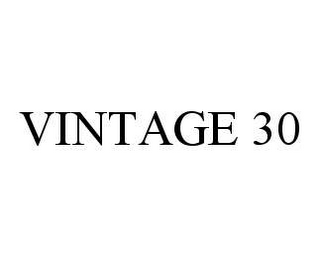 VINTAGE 30