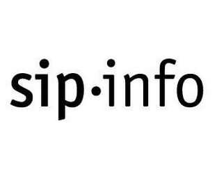 SIP·INFO