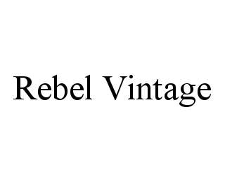 REBEL VINTAGE