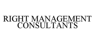 RIGHT MANAGEMENT CONSULTANTS