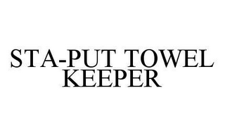 STA-PUT TOWEL KEEPER