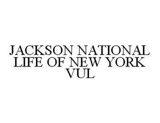 JACKSON NATIONAL LIFE OF NEW YORK ADVISOR VUL