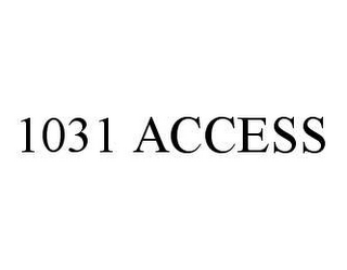 1031 ACCESS