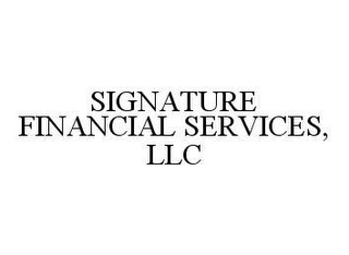 SIGNATURE FINANCIAL SERVICES, LLC