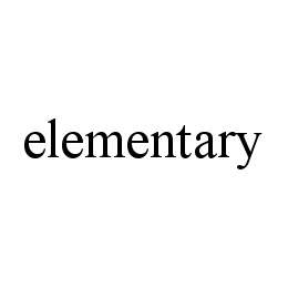 ELEMENTARY