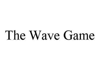 THE WAVE GAME