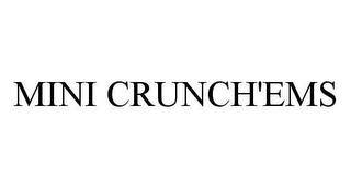 MINI CRUNCH'EMS