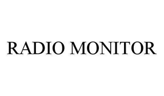 RADIO MONITOR