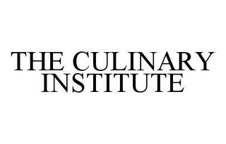 THE CULINARY INSTITUTE