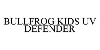 BULLFROG KIDS UV DEFENDER