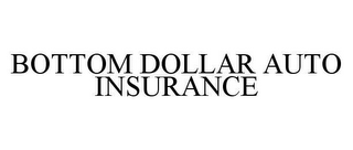 BOTTOM DOLLAR AUTO INSURANCE