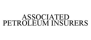 ASSOCIATED PETROLEUM INSURERS