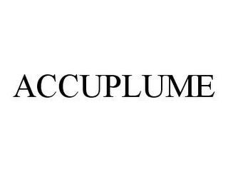 ACCUPLUME