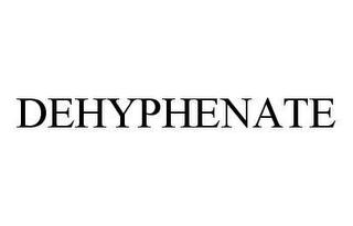 DEHYPHENATE