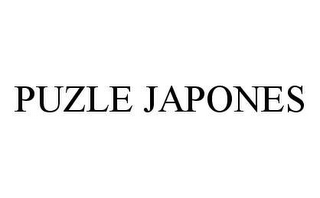 PUZLE JAPONES