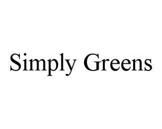 SIMPLY GREENS