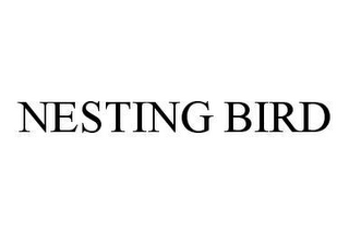 NESTING BIRD