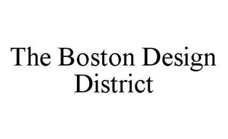 THE BOSTON DESIGN DISTRICT