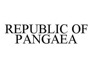 REPUBLIC OF PANGAEA