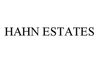 HAHN ESTATES