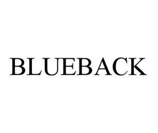 BLUEBACK