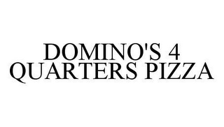 DOMINO'S 4 QUARTERS PIZZA