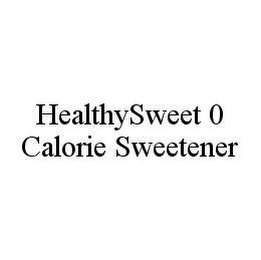 HEALTHYSWEET 0 CALORIE SWEETENER