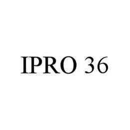 IPRO 36