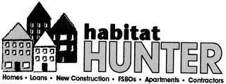 HABITAT HUNTER: HOMES, LOANS, NEW CONSTRUCTION, FSBO'S, APARTMENTS, CONTRACTORS