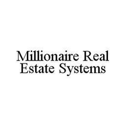 MILLIONAIRE REAL ESTATE SYSTEMS