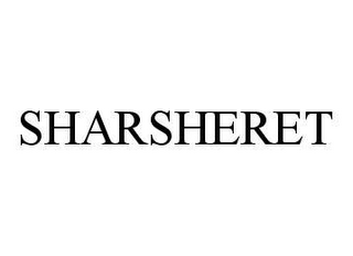 SHARSHERET