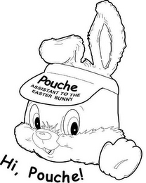 HI, POUCHE! POUCHE ASSISTANT TO THE EASTER BUNNY