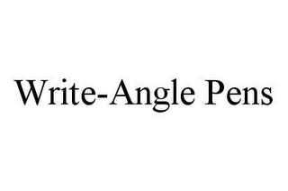 WRITE-ANGLE PENS