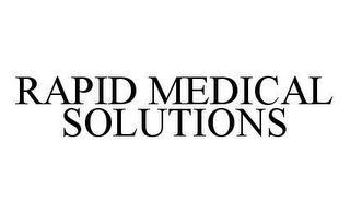 RAPID MEDICAL SOLUTIONS