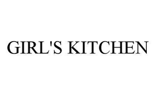 GIRL'S KITCHEN