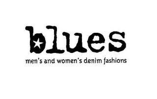 BLUES MEN'S AND WOMEN'S DENIM FASHIONS