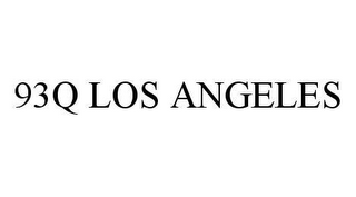 93Q LOS ANGELES