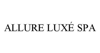 ALLURE LUXÉ SPA